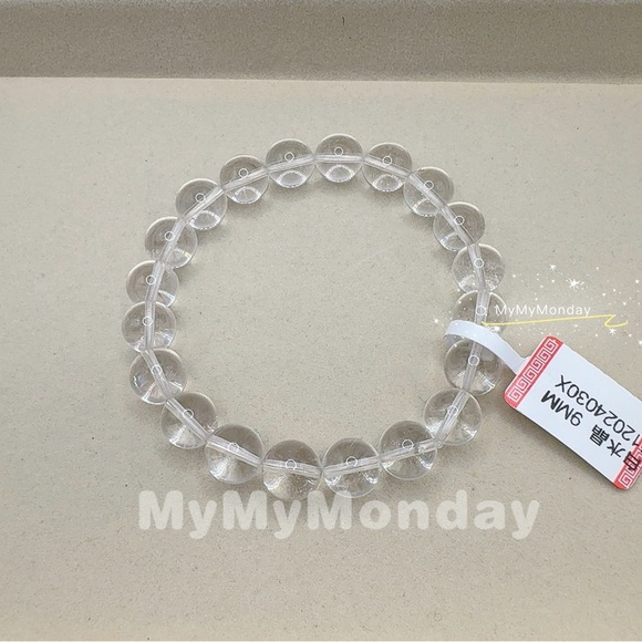 Handmade Other - Clear Quartz Bracelet 9mm